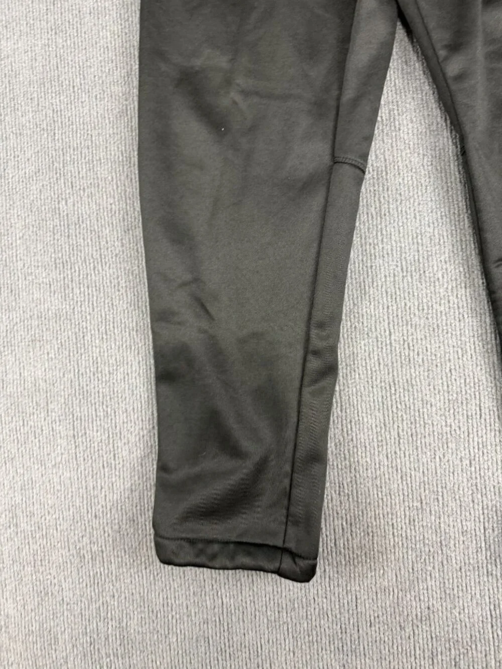 AND1 Mens Black Ankle Zip Track Pants Size L